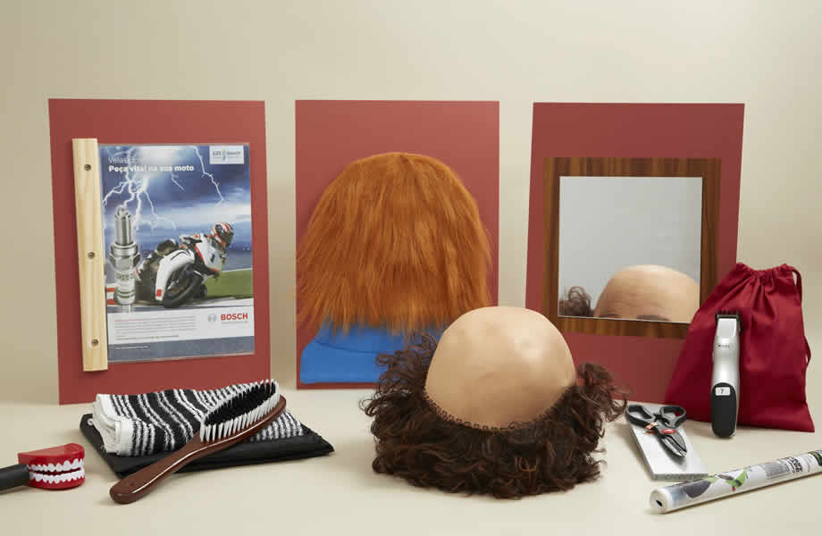 Photograph of The Haircut multi-sensory book